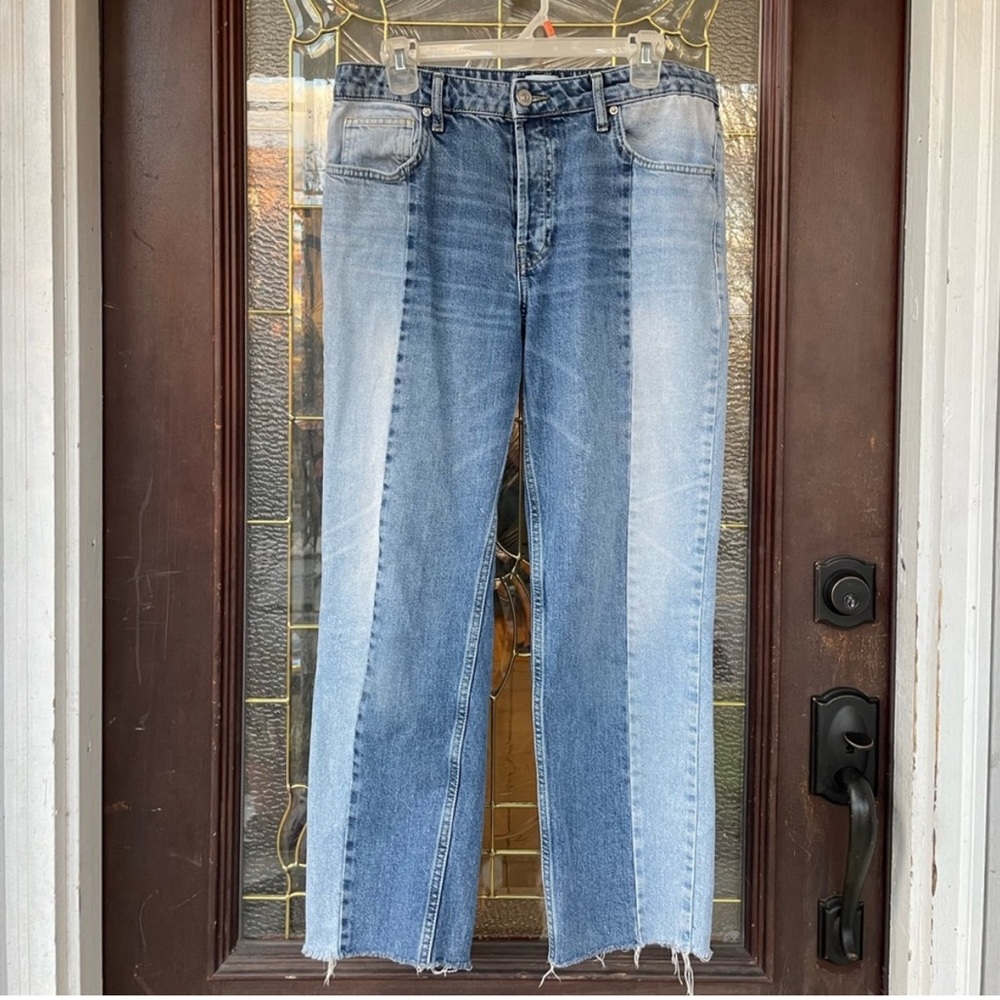 Urban Outfitters Two-Tone Blue Jeans